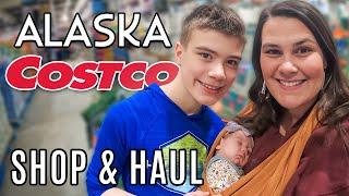 Family COSTCO Shop & Haul  Alaska Prices $$$