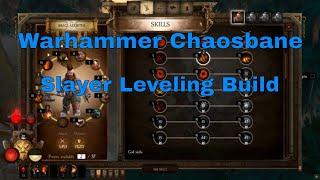 Warhammer Chaosbane Slayer Edition - Slayer Levelling Build  Guide PC 1080p HD