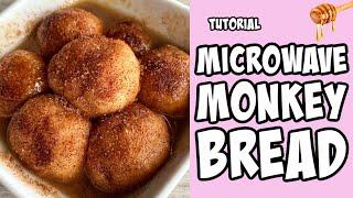 Easy Microwave Monkey Bread tutorial #Shorts