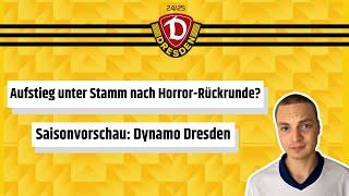 Saisonvorschau DYNAMO DRESDEN gelingt der AUFSTIEG in die 2.BUNDESLIGA?