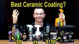 Best Ceramic Coating? $8 vs $120? Let’s Find Out