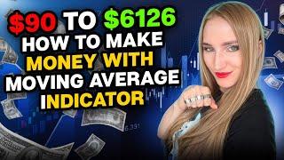 TOP BINARY OPTIONS TRADING STRATEGY  $90 TO $6126 QUOTEX MOVING AVERAGE INDICATOR