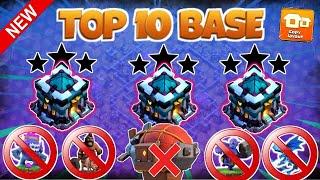 TOP 10 NEW TH13 WAR BASE WITH REPLAY  TH13 WAR  CWL BASE WITH LINK  TH13 ANTI 3 STAR BASE