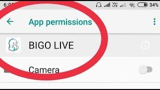 Fix Bigo Live Problem Solve  And All Permission Allow Bigo Live in Xiaomi Redmi Note 5 Pro