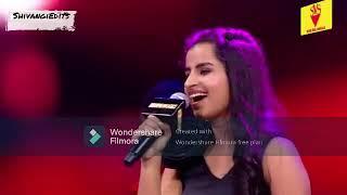 Shivangi heart melting live performance  #shivangikrishnakumar #behindwoodsgoldicons