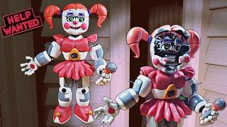 CIRCUS BABY FNAF 5UCNFNAF HELP WANTED PLASTILINA PORCELANA POLYMER CLAY