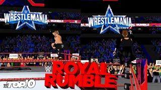 Wr3d 2k22-Royal Rumble 2022 top 10 moments