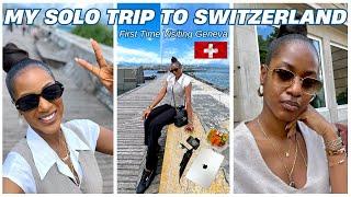 Come With Me on My 6-Day SOLO TRIP to SWITZERLAND- Touring the City Shopping Food & Much More