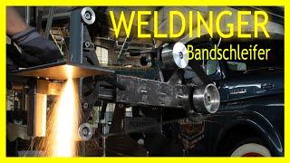 Der beste Bandschleifer der Welt  Bandschleifer selber bauen.Building a worlds best belt grinder