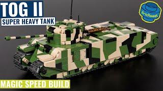 Super Heavy British Tank - TOG II - QuanGuan 100241 Speed Build Review