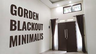 Gorden Blackout Minimalis Terbaru 2021