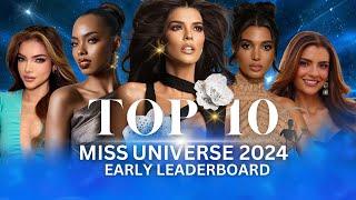 LATEST RELEASE Miss Universe 2024  TOP 10 1st Hot Picks