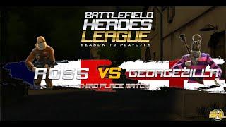 Battlefield Heroes League  S12 Gunner 1v1 - Ross vs Georgezilla  3rd Place Match