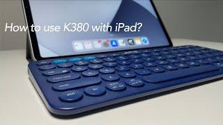 First time using Logitech K380 with iPad? Watch this