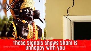 These Signals shows Shani is unhappy with you  How to please Shani  Shani Dasha Sadesati remedies