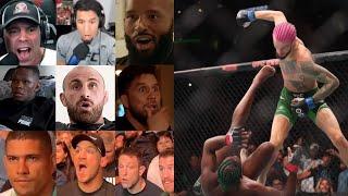 Fighters react to Sean OMalley vs Aljamain Sterling TKO at UFC 292  UFC 299