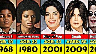 Michael Jackson Transformation From 0 to 50 Year Old