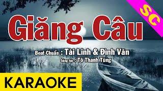 Karaoke Giăng Câu Song Ca Nhạc Sống - Beat Tài Linh & Đình Văn