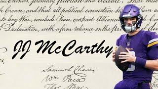 JJ McCarthy Signs Rookie Deal with the Minnesota Vikings