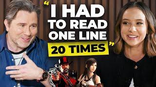 Tifa meets Arthur Morgan  Roger Clark and Britt Baron interview each other