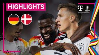 Deutschland - Dänemark Highlights  UEFA EURO 2024 Achtelfinale  MAGENTA TV