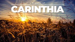 I DREAMT OF CARINTHIA AUSTRIA   4K UHD  Amazing sunlight drone sights to dream