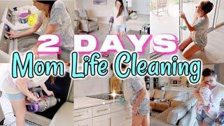 MOM LIFE CLEAN WITH ME  Speed CLEANING Motivation   HOMEMAKING @mrslynnwhite