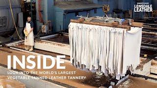 This tannery makes OVER 1 MILLION HIDES A YEAR