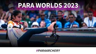 Sheetal Devi v Öznur Cüre – compound women open gold  Pilsen 2023 World Archery Para Championships