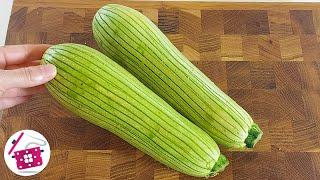 I would eat these ZUCCHINS every day Zucchini tastes better than meat Surprised my guests Simp..