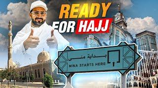 Getting Ready For HAJJ 2024 Shopping & Mina Muzdalifah Arafat Before Hajj 1445