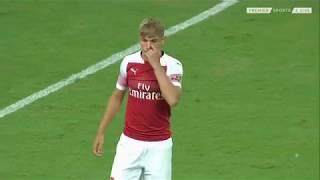 Emile Smith Rowe Versus Atletico Madrid and PSG Highlights. Skills Passes Movements etc
