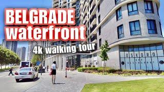 Belgrade Waterfront JULY 2024 update  4k walking tour 