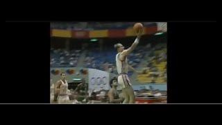 Canadian Karl Tilleman -- 1988 Olympics 29 Points v. Egypt 2 Olympic Records