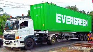 CONTAINER EVERGREEN  MOBIL TRUK ISUZU GIGA FUSO FIGHTER HINO RANGER UD QUESTER NISSAN DIESEL