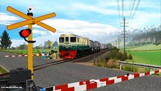 Lokomotif Langka - Kumpulan Video Perlintasan Kereta Api Episode 52 di Trainz Simulator