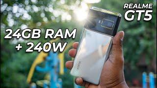 Realme GT5 240W 24GB RAM  1TB  SD8 Gen 2 - Unboxing & Hands On