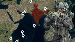 Indian Military Exercises  Understanding on Map