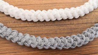 Tığ işi Anglez Çanta Sapı Yapımı  Crochet Handles for Bags