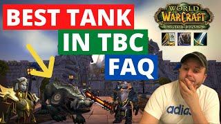What class is the best tank in Classic TBC? Just another FAQ