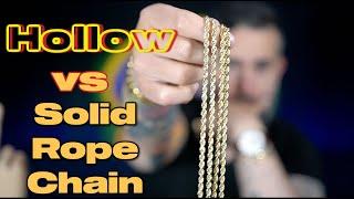 Solid Rope Chains Vs Hollow Rope Chains  Is It Worth It?