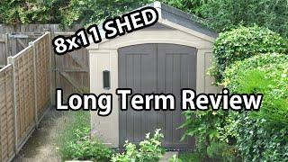 Keter Factor 8x11 Shed Review my motorbike workshop