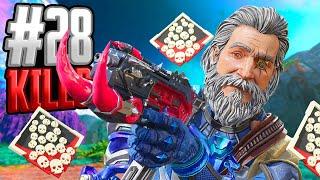 INSANE Fuse 28 KILLS and 5576 Damage Apex Legends Gameplay