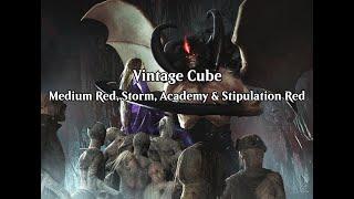 Vintage Cube - Medium Red Storm Academy & Stipulation Red Wheeler VOD - June 8th 2024