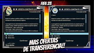 Como tener MAS OFERTAS de TRANSFERENCIA en MODO CARRERA JUGADOR FIFA 23