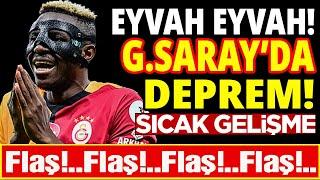 GALATASARAYDA DEPREM OSIMHEN...