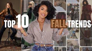 TOP 10 FALL TRENDS THIS FALL 2024  *very wearable*