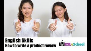 How to write a product review