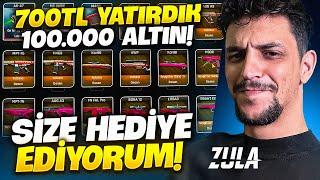 100.000 ZULA ALTINI ALIP 0-DAN HESAP DİZİP SİZE HEDİYE EDİYORUM