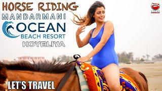 KOYELIYA  MANDARMANI  SEABEACH  HORSE RIDING  TRAVEL VLOG  ULLAS ENTERTAINMENT